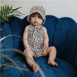 3/$30 | NWT Little & Lively Baby Romper Snow Leopard